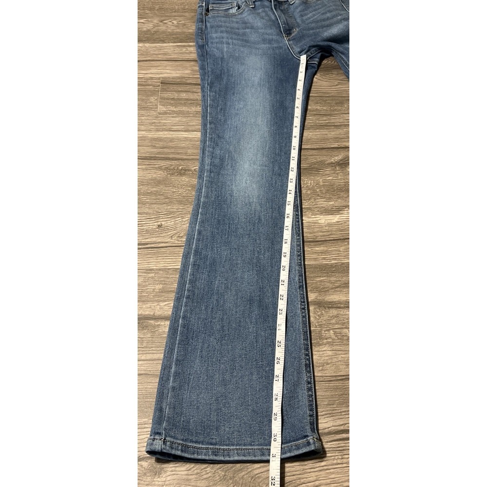 Judy Blue High Waist Classic Contrast Wash Bootcut Jeans Size 3/26 (25x31) - Picture 7 of 10